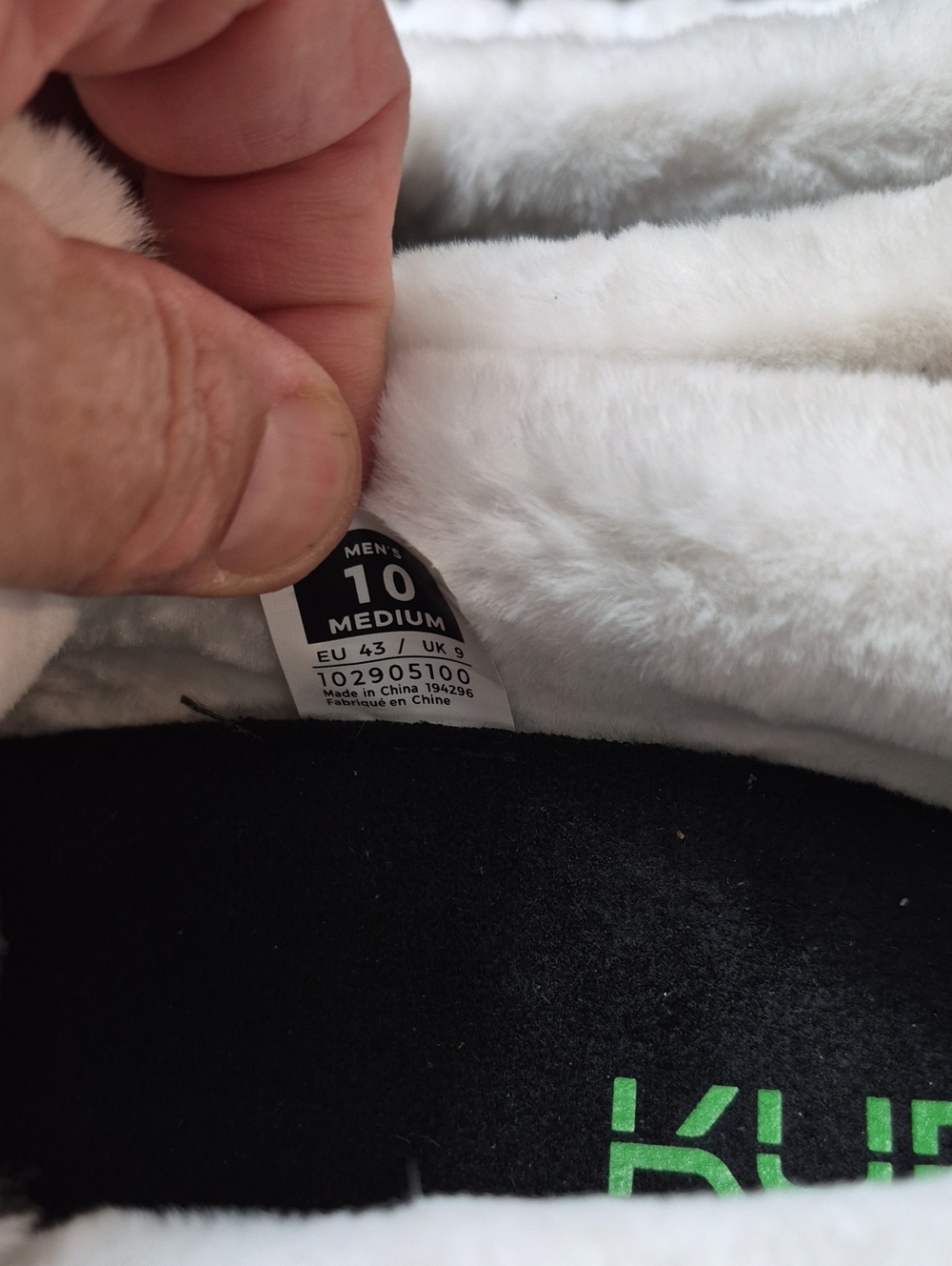 Kuru Loft Men's Sz 10 M Orthopedic Slippers $149 - Picture 4 of 7